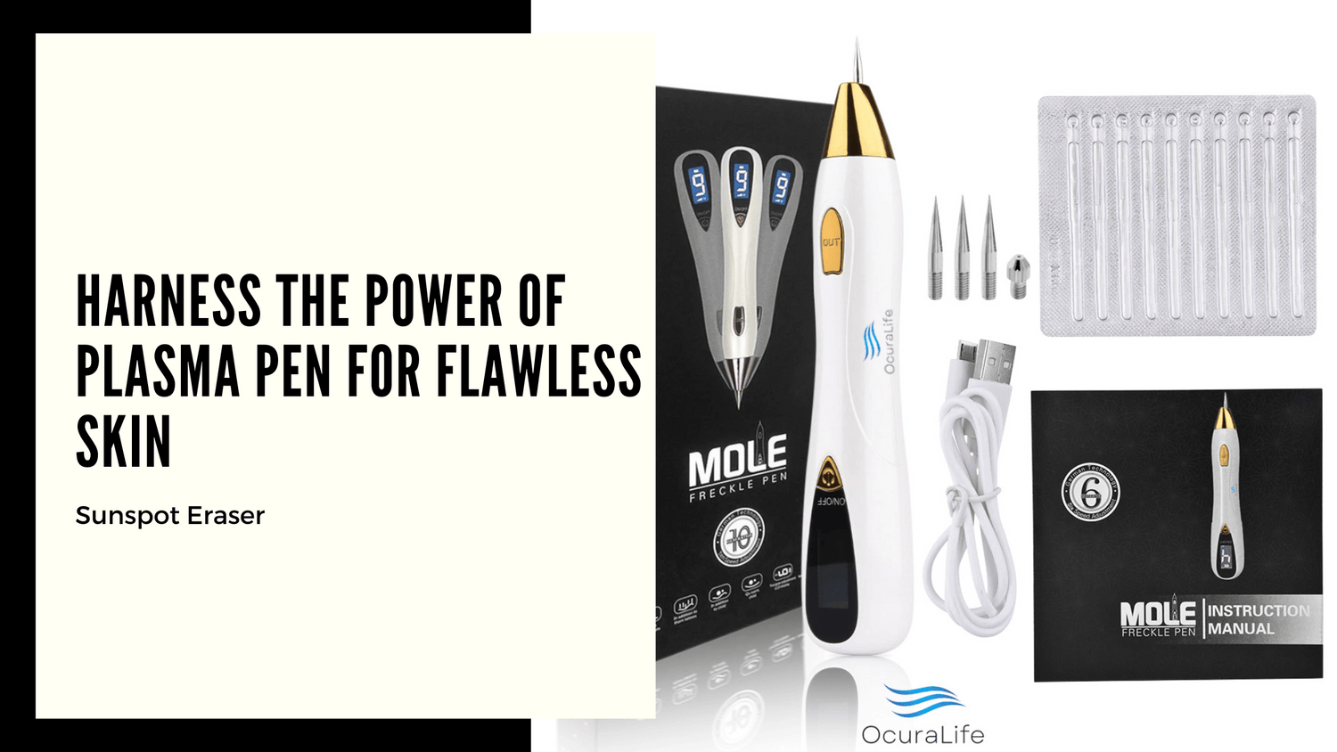 Sunspot Eraser - Harness the Power of Plasma Pen for Flawless Skin
