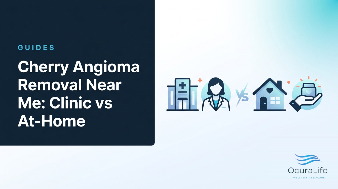 Cherry Angioma Removal Near Me: Clinic vs At-Home