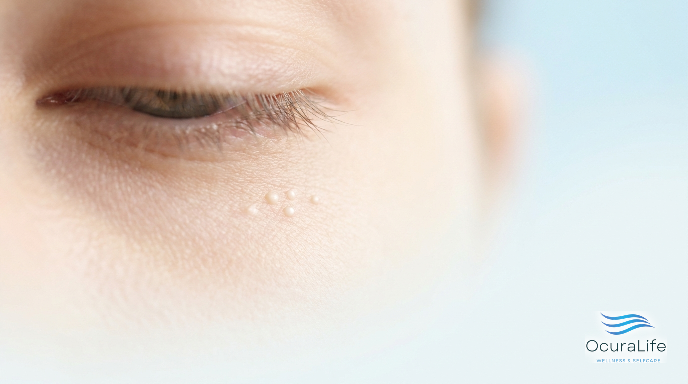 Why Milia Cluster Around the Eyes Specifically