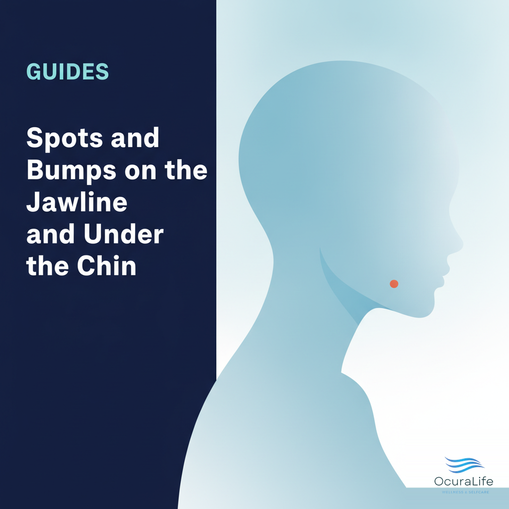 Spots and Bumps on the Jawline and Under the Chin