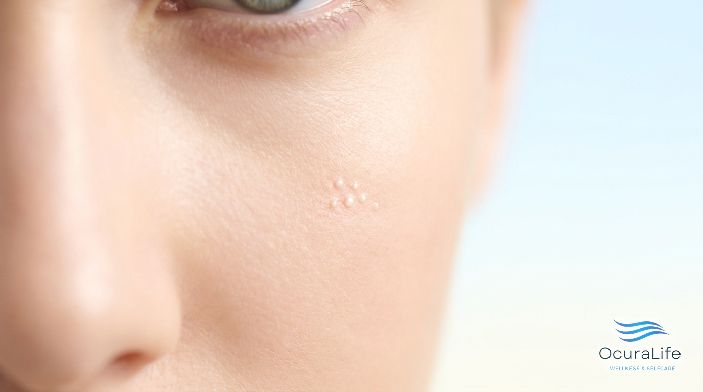 White Bump Under the Eye: Milia or Something Else?