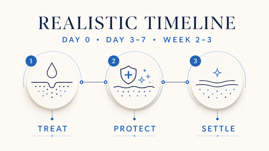 Dermavel Before and After: What to Realistically Expect infographic