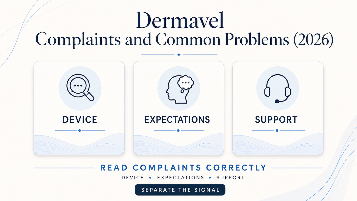 Dermavel Complaints and Common Problems (2026) infographic
