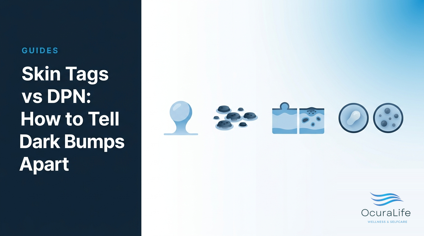 Skin Tags vs DPN: How to Tell Dark Bumps Apart