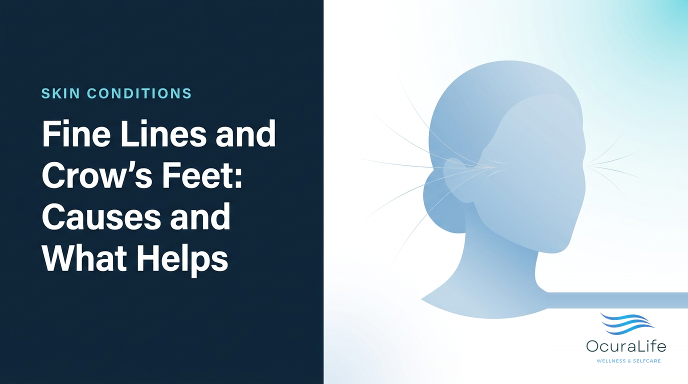 Fine Lines and Crow's Feet: Causes and What Helps