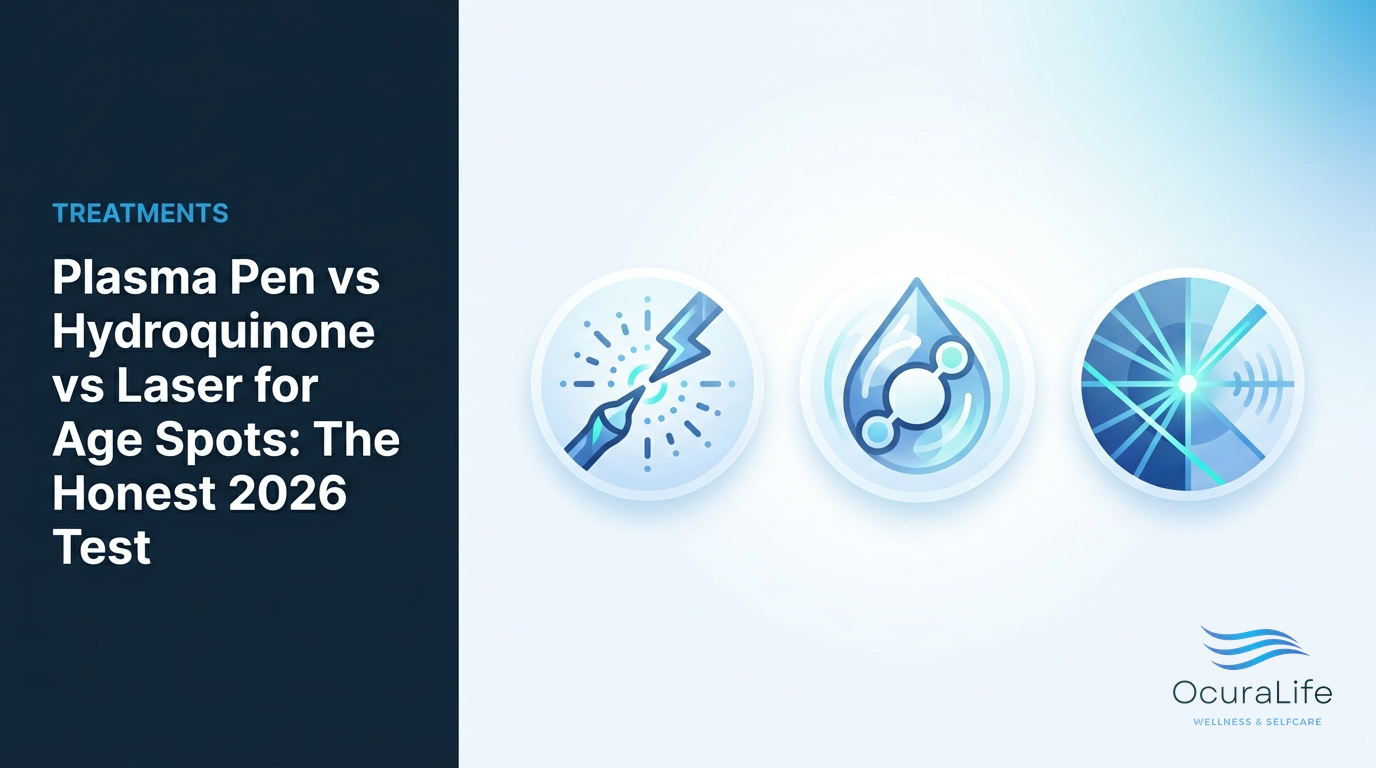 Plasma Pen vs Hydroquinone vs Laser for Age Spots: The Honest 2026 Test