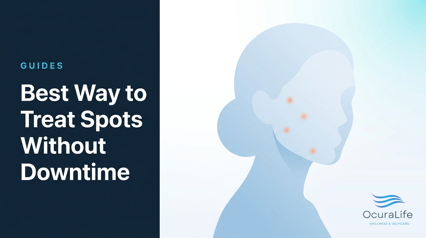 Best Way to Treat Spots Without Downtime