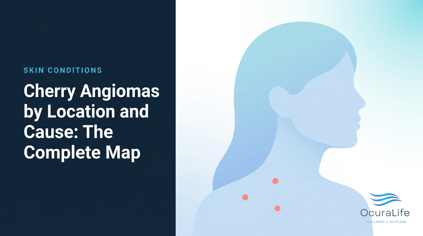 Editorial illustration: Cherry Angiomas by Location and Cause: The Complete Map