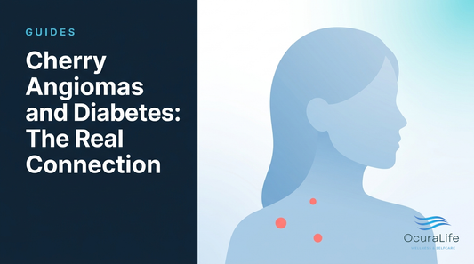 Editorial illustration: Cherry Angiomas and Diabetes: The Real Connection