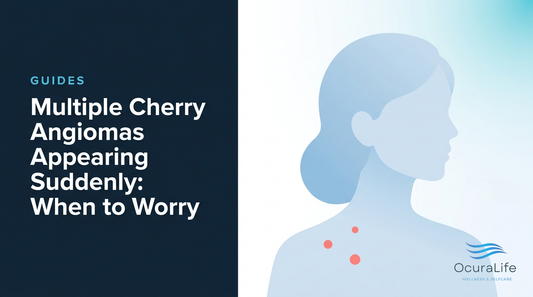 Editorial illustration: Multiple Cherry Angiomas Appearing Suddenly: When to Worry