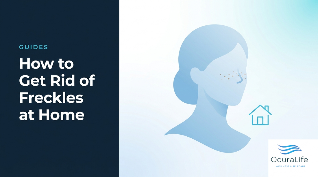 Editorial illustration: How to Get Rid of Freckles at Home