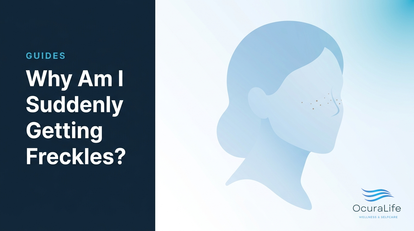 Editorial illustration: Why Am I Suddenly Getting Freckles?
