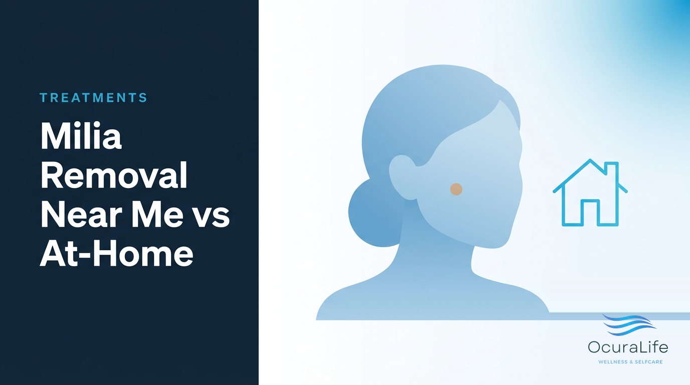 Milia Removal Near Me vs At-Home