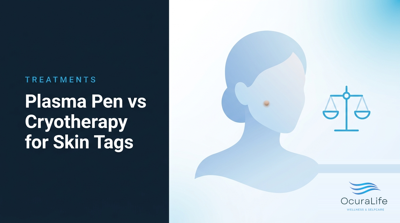 Plasma Pen vs Cryotherapy for Skin Tags