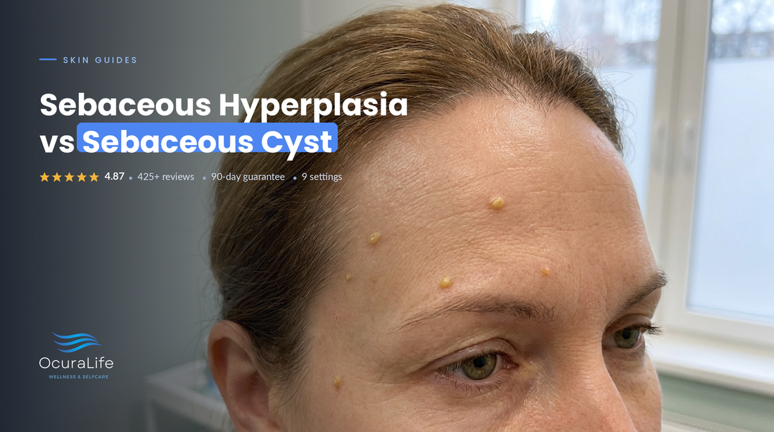 Sebaceous Hyperplasia vs Milia vs Sebaceous Cyst: How to Tell Them Apart