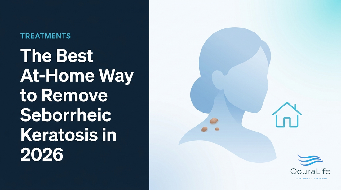 Editorial illustration: Best At-Home Seborrheic Keratosis Removal