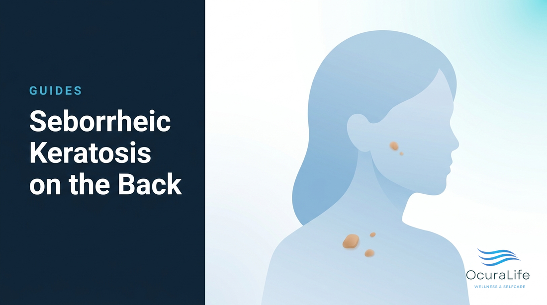 Editorial illustration: Seborrheic Keratosis on the Back