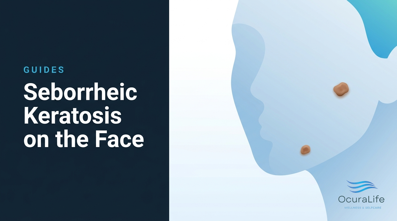 Editorial illustration: Seborrheic Keratosis on the Face