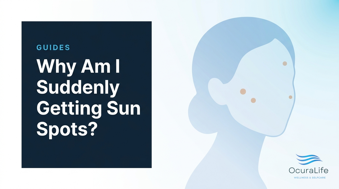 Editorial illustration: Why Am I Suddenly Getting Sun Spots?