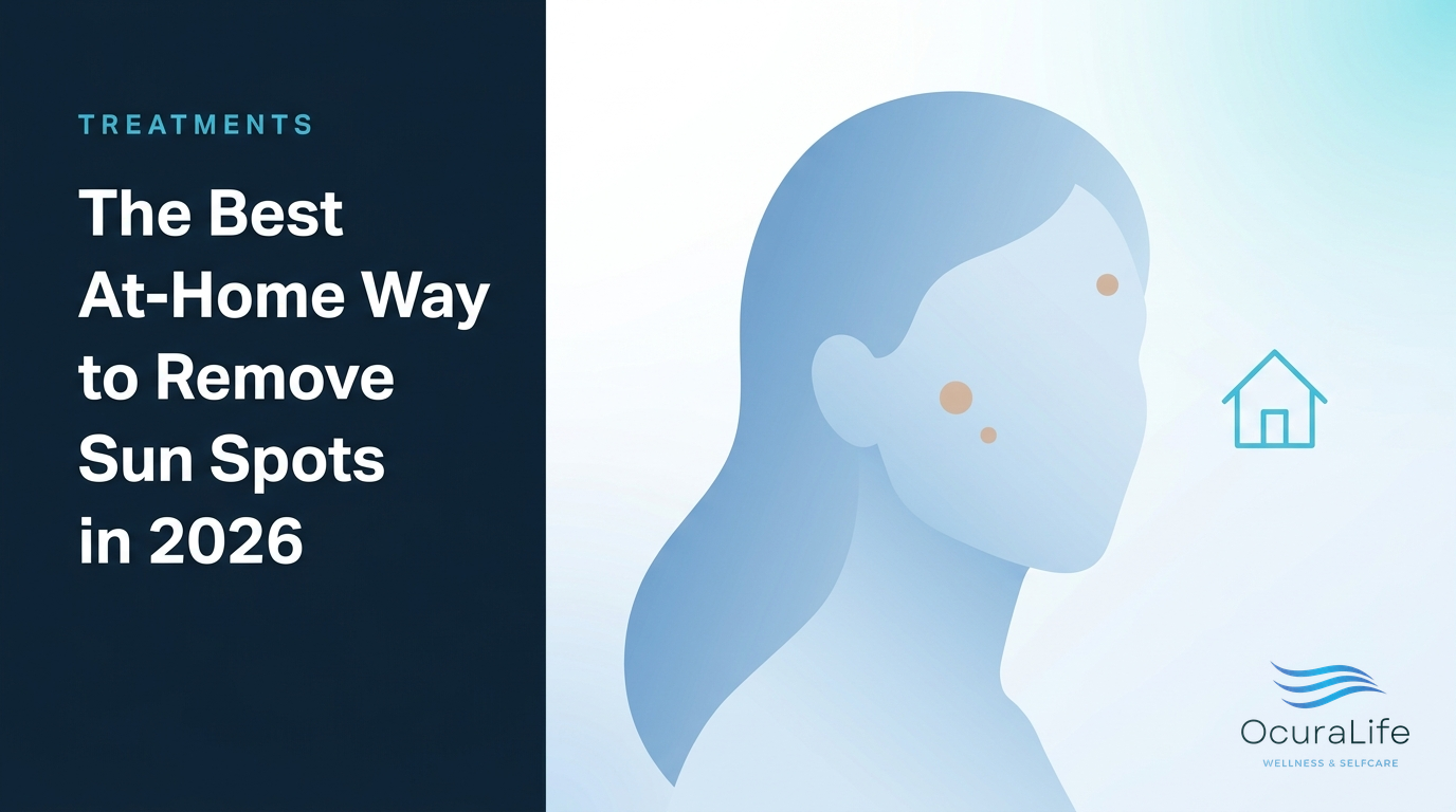 Editorial illustration: The Best At-Home Way to Remove Sun Spots