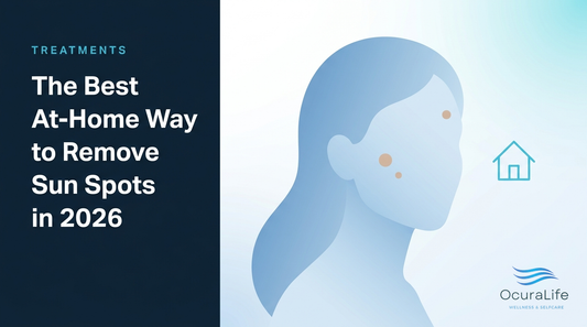Editorial illustration: The Best At-Home Way to Remove Sun Spots