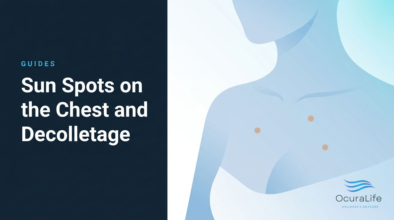 Editorial illustration: Sun Spots on the Chest and Decolletage