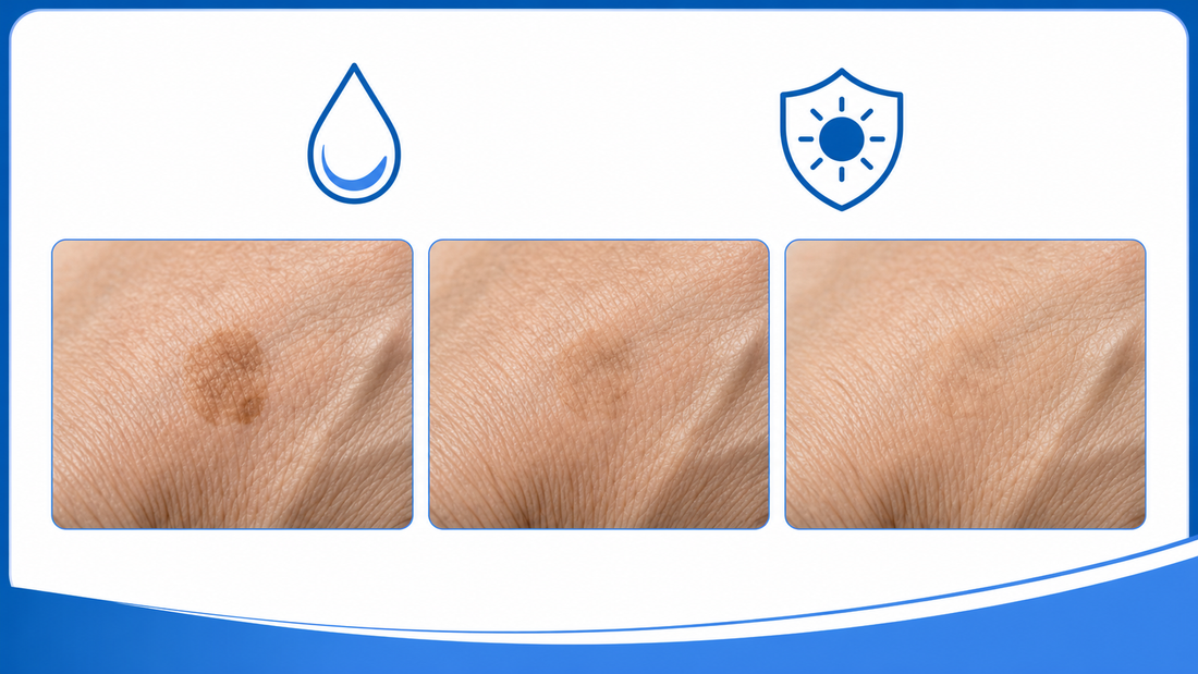 Hydroquinone for Age Spots, Explained Plainly infographic