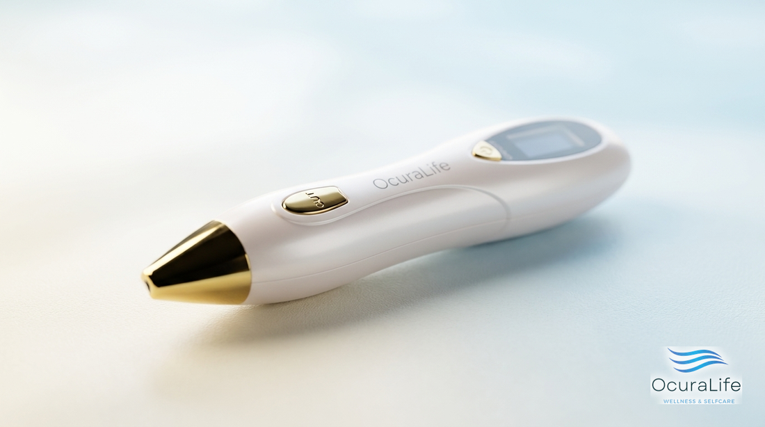 The OcuraLife plasma pen, the right tool for treating milia near the eyes