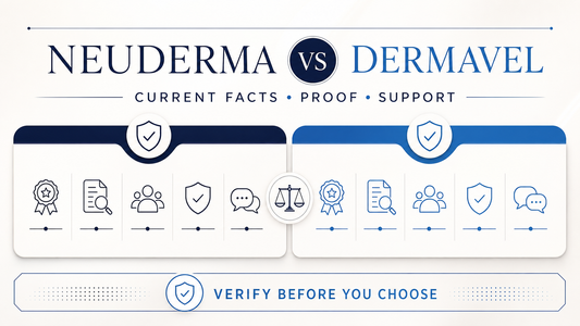 Neuderma vs Dermavel: An Honest Comparison infographic