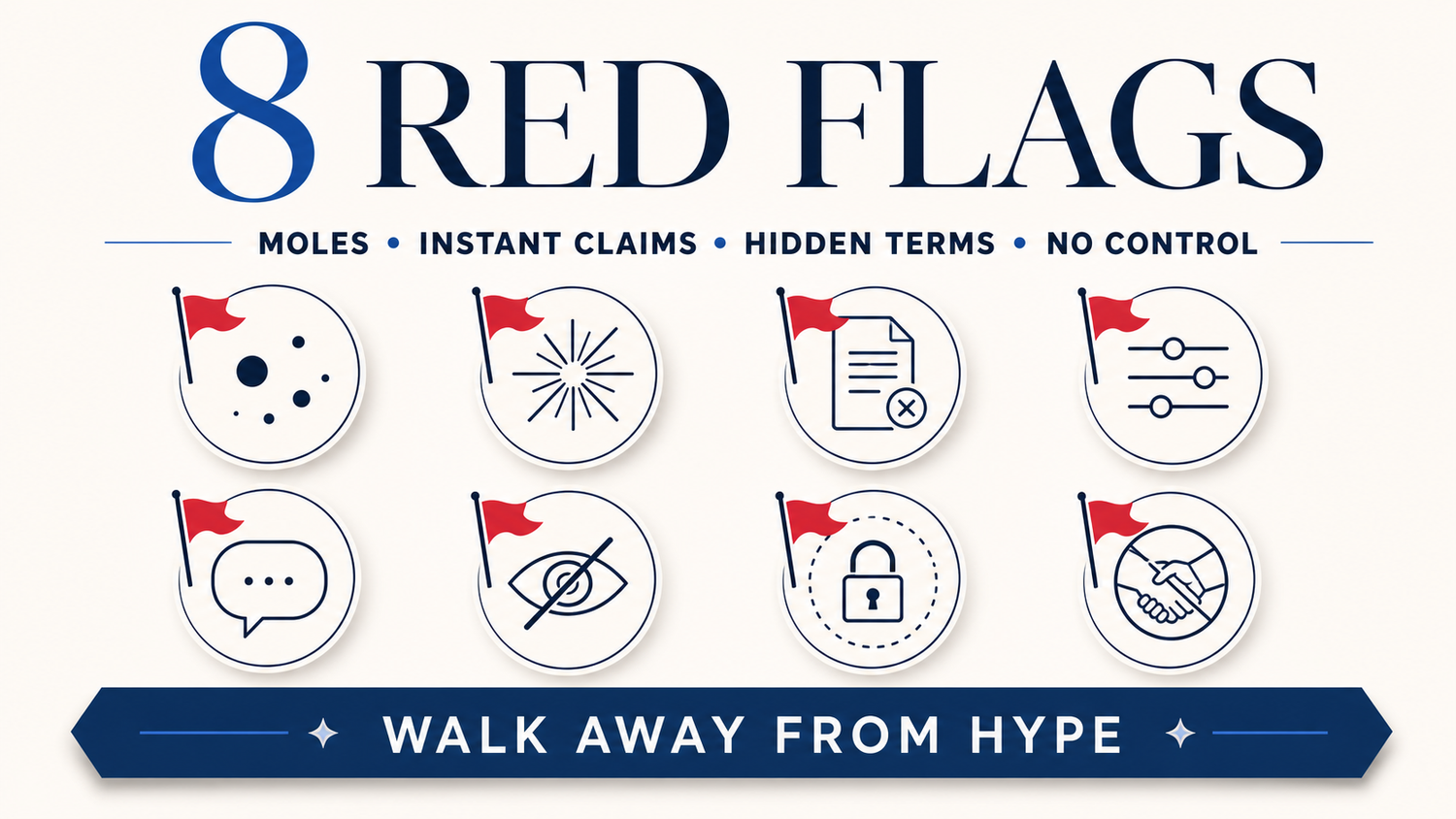 At-Home Plasma Pen Brand Red Flags to Avoid infographic
