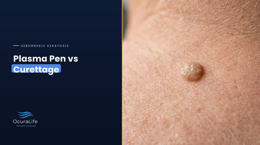 Plasma pen vs curettage for seborrheic keratosis: a raised waxy growth on the skin