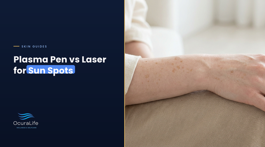 Plasma pen vs laser for sun spots on the forearm