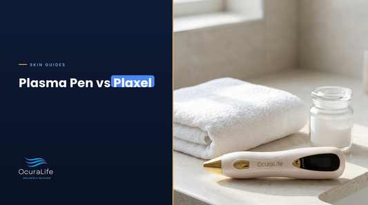 Plasma pen vs Plaxel: the OcuraLife at-home plasma pen compared with the Plaxel professional system