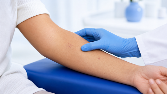 Which Red Spots Should Be Checked by a Doctor infographic