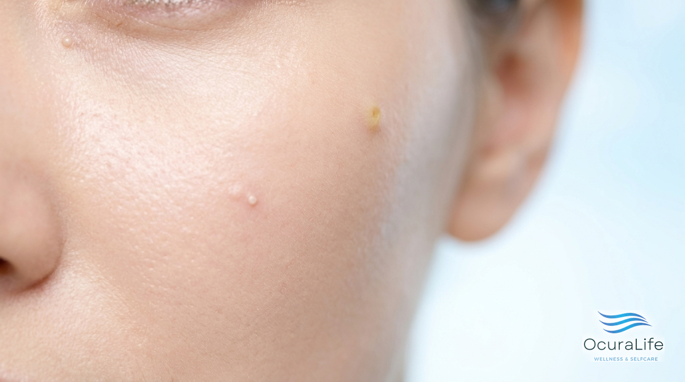 Milia vs Whiteheads vs Sebaceous Hyperplasia: How to Tell Them Apart