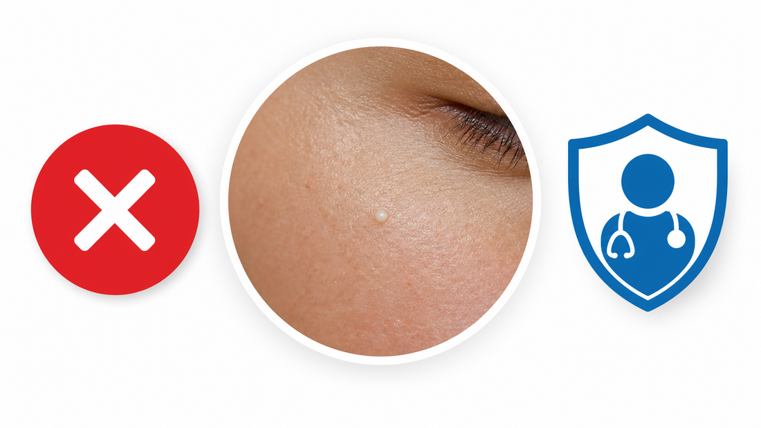 Should You Remove Milia With a Needle? The Honest Answer infographic