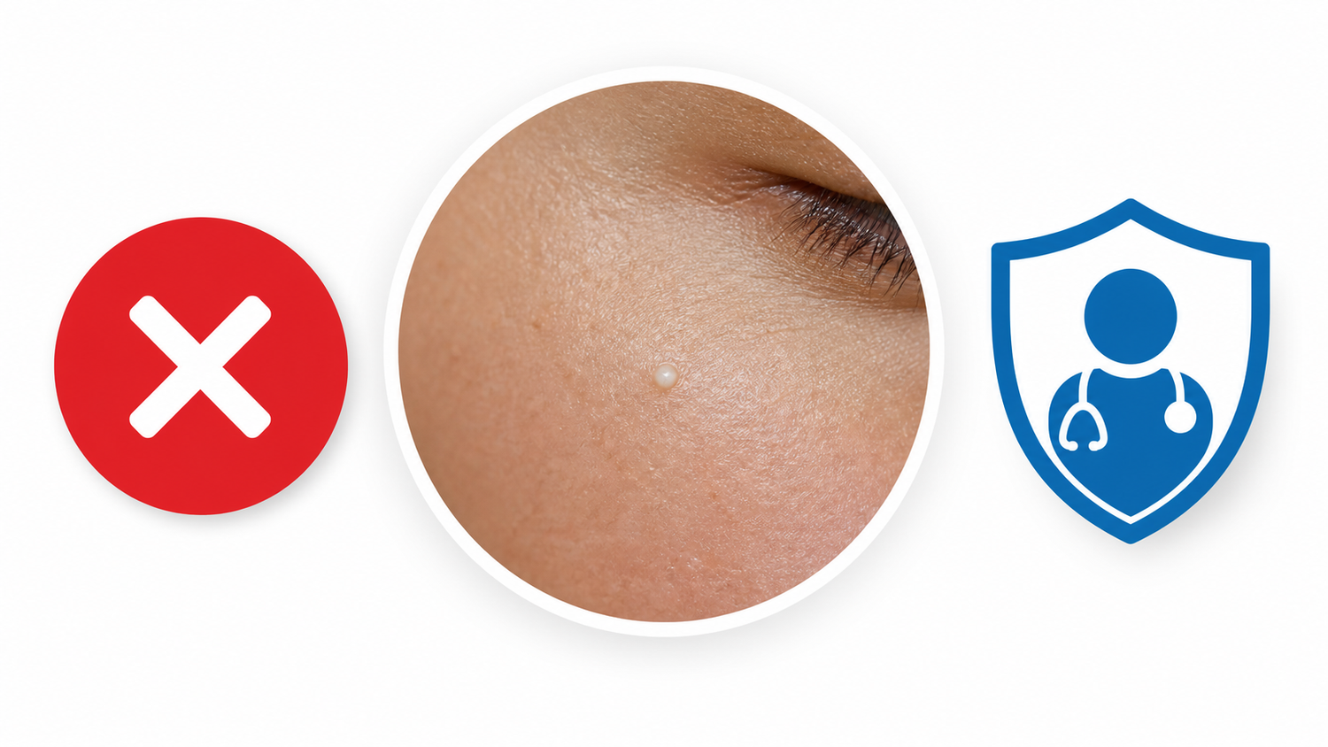 Should You Remove Milia With a Needle? The Honest Answer infographic