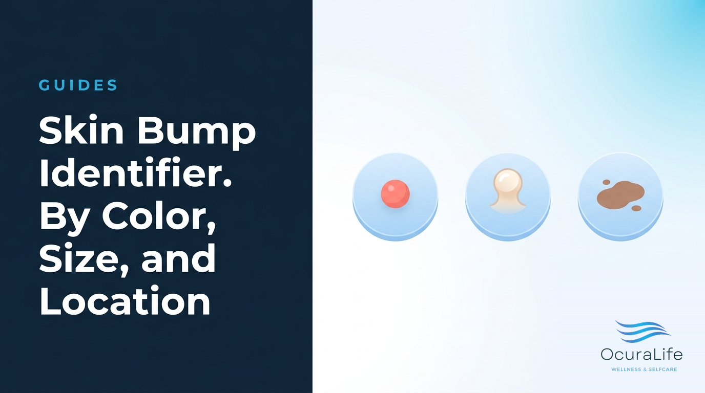 Skin Bump Identifier. By Color, Size, and Location - OcuraLife