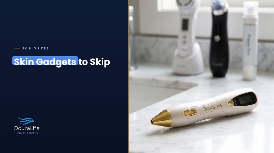 Skin gadgets to skip: LED wand, pore vacuum and freeze pen behind the OcuraLife plasma pen