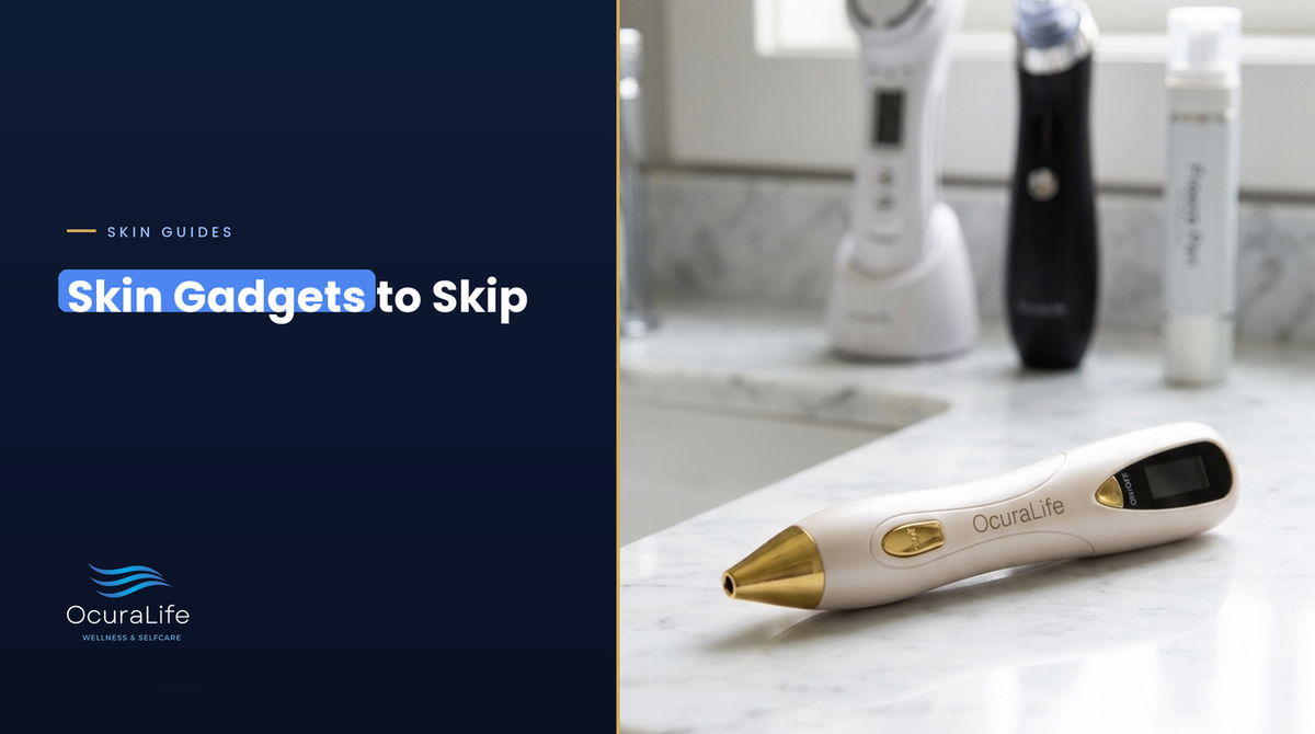 Skin gadgets to skip: LED wand, pore vacuum and freeze pen behind the OcuraLife plasma pen