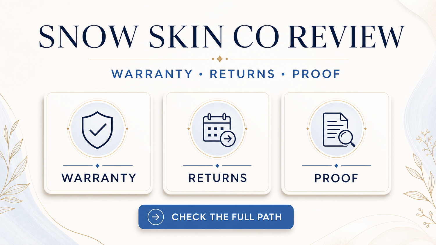 Snow Skin Co Reviews (2026): Honest Look at the Brand infographic