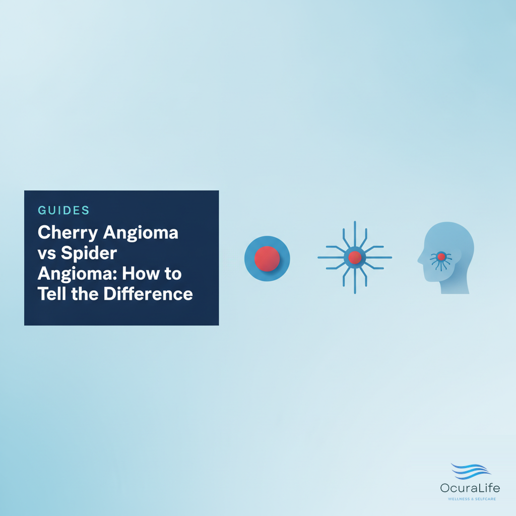Cherry Angioma vs Spider Angioma: How to Tell the Difference