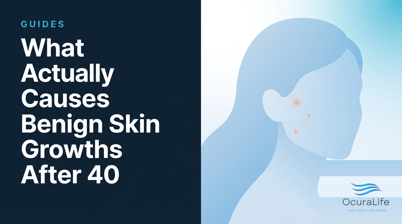 What Actually Causes Benign Skin Growths After 40