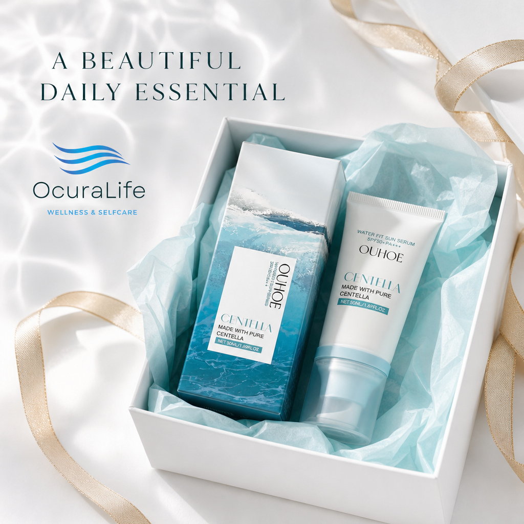 Ocura SPF 50 aftercare sunscreen to help prevent dark marks on treated skin