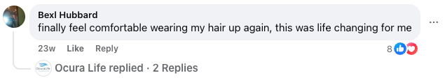 Bexl, verified Facebook review