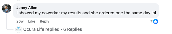 Jenny, verified Facebook review