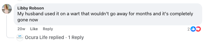 Libby, verified Facebook review
