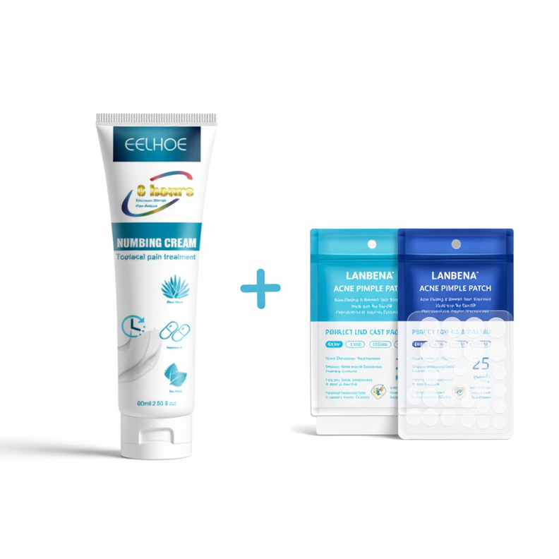 Ocura ultimate care bundle products on white background for complete skin treatment