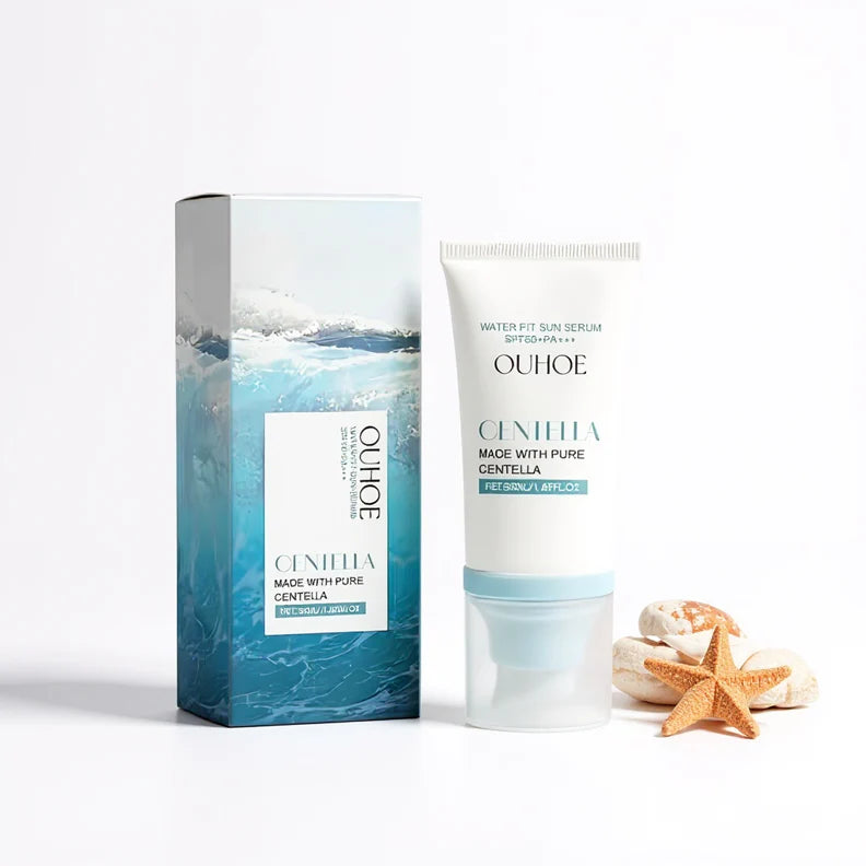 Ocura recovery set essentials on white background for skin healing