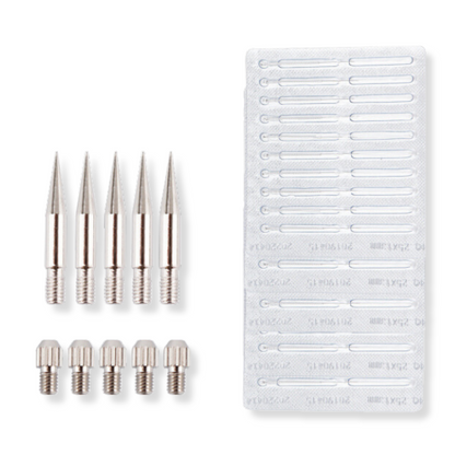 Ocura fine needle tips for detailed dark spot and milia treatment